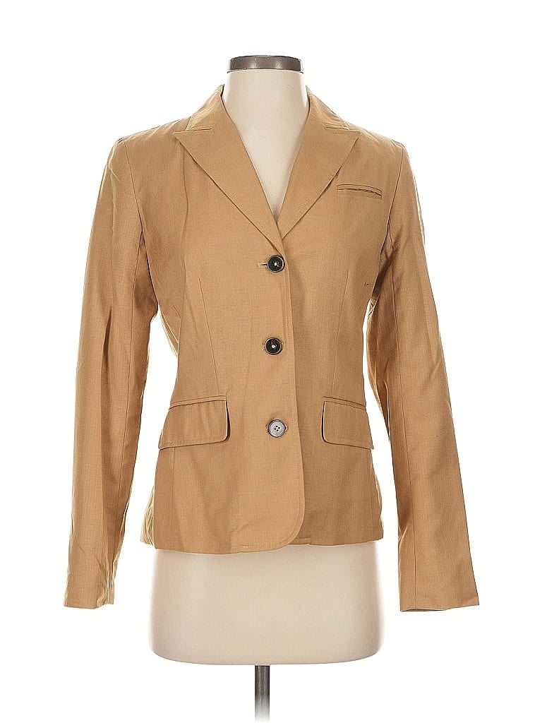 Pre-owned Isaac Mizrahi For Target Blazer Jacket In Brown