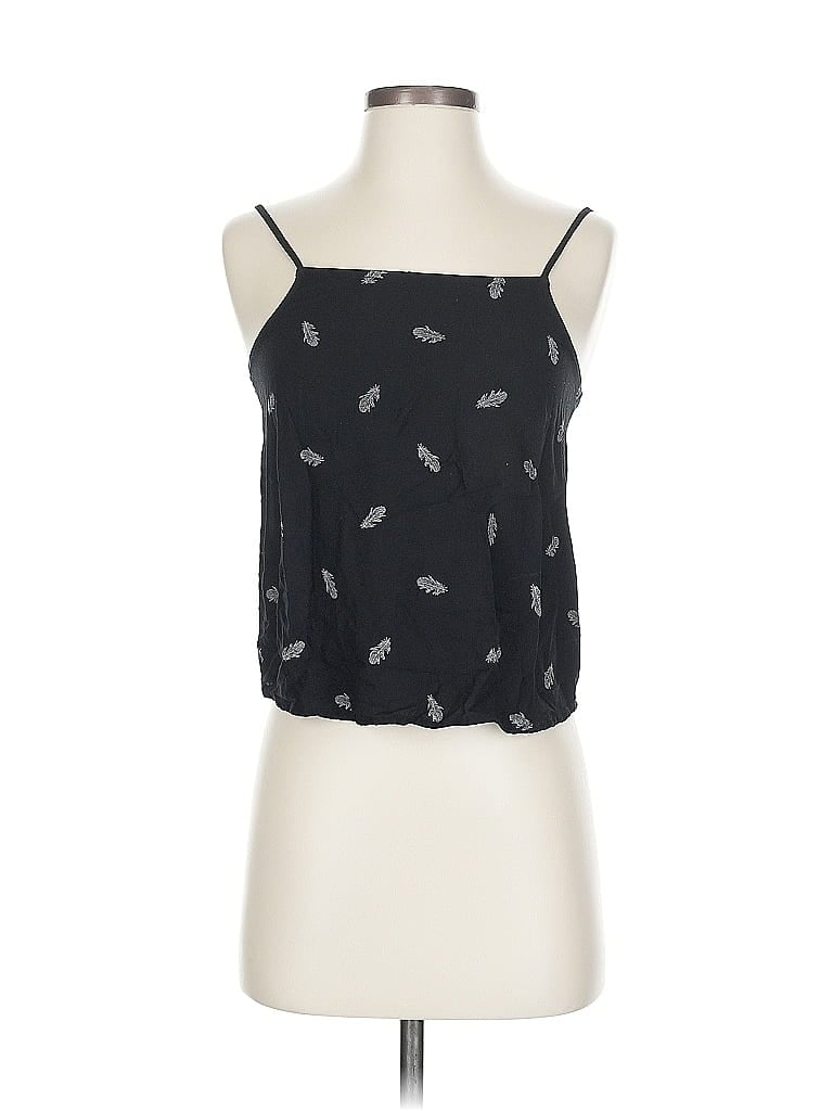 Pre-owned Divided By H&m Sleeveless Blouse In Black