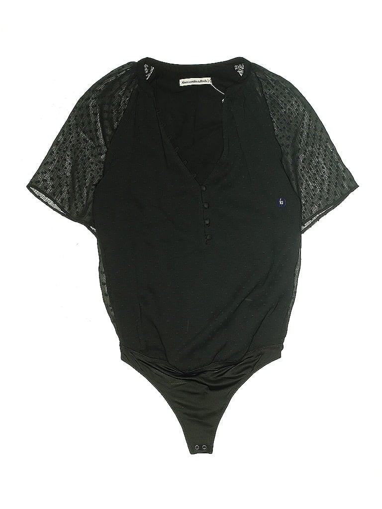 Abercrombie & Fitch Bodysuit In Black
