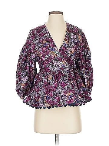 KIKA VARGAS X TARGET 3/4 Sleeve Blouse (view 1)