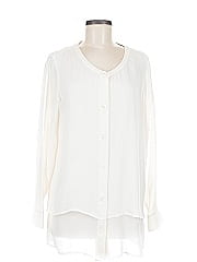 Doncaster Collection Long Sleeve Silk Top