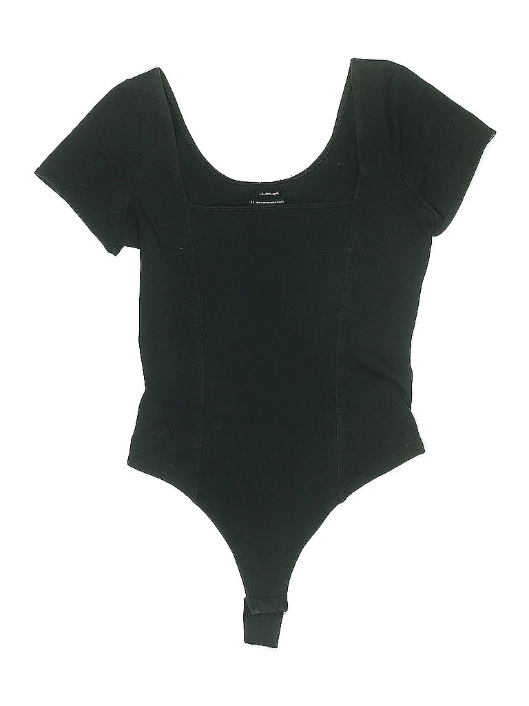 Pre-owned Out From Under Bodysuit In Black