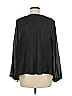 La Charme U 100% Polyester Black Long Sleeve Blouse Size M - photo 2
