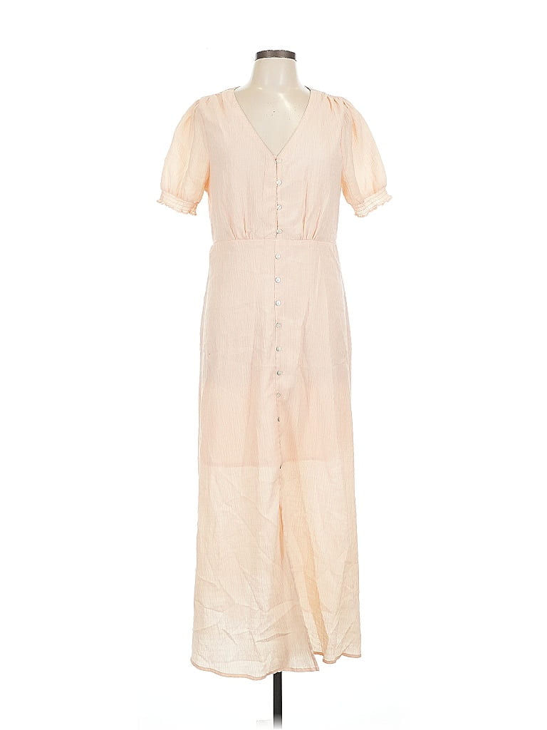 Pre-owned Love Ellie Casual Dress In White