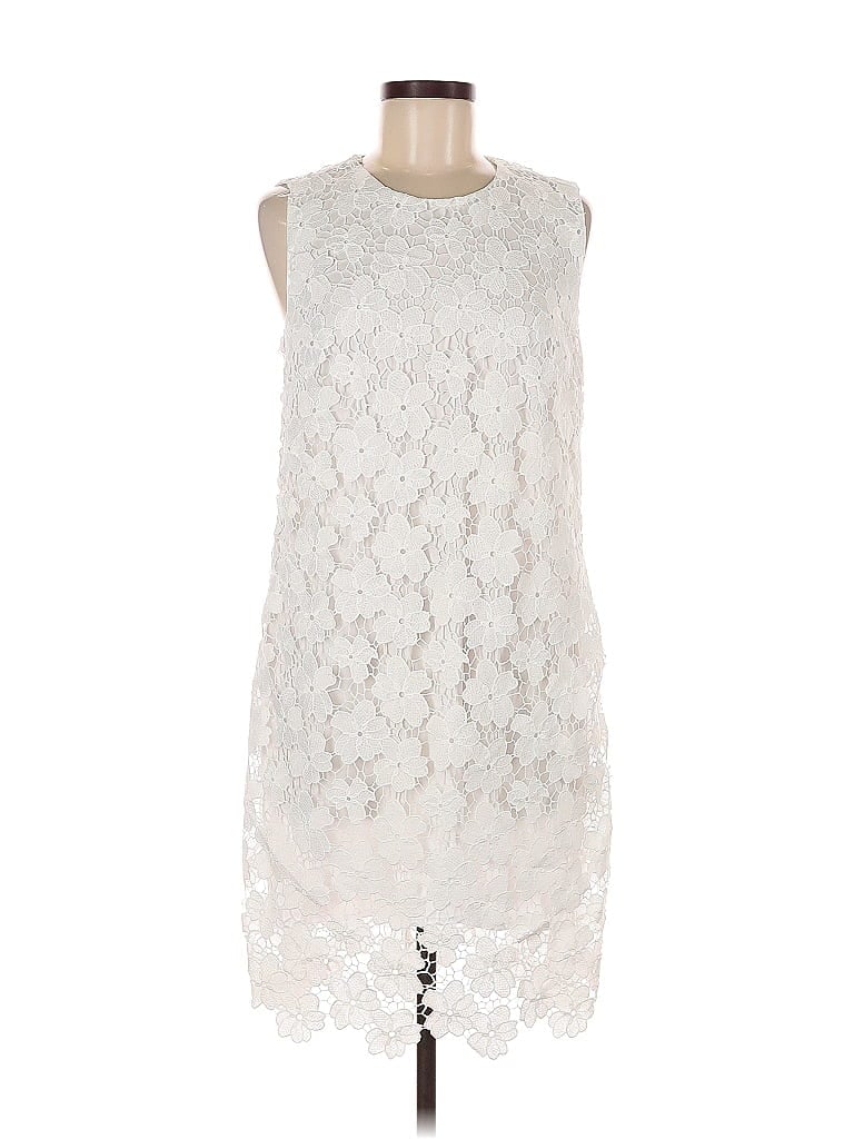 Pre-owned Sam Edelman Cocktail Dress In White