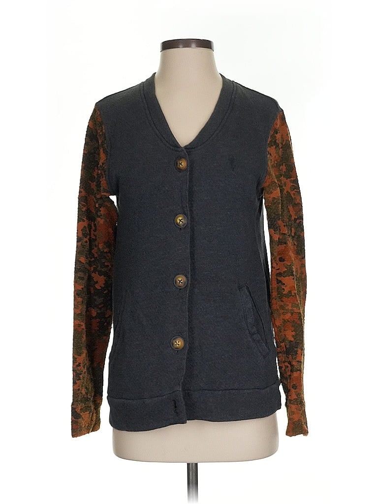 OBEY PROPAGANDA Pre-owned Cardigan Sweater In Gray