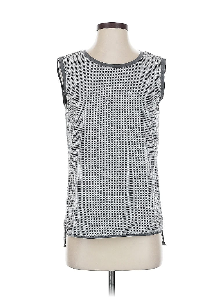 Pre-owned Rachel Zoe Sleeveless T-shirt In Gray
