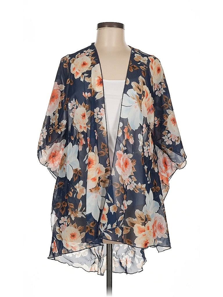 Click to view more detailed imagery on our partner's website Pre-owned Emory Park Kimono In Blue