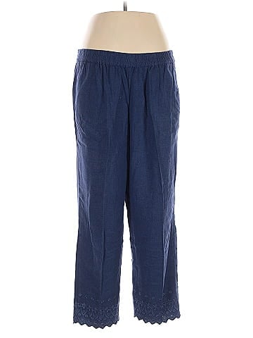 Susan Graver Linen Pants (view 1)