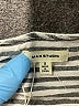 Max Studio Stripes Silver 3/4 Sleeve Blouse Size S - photo 7