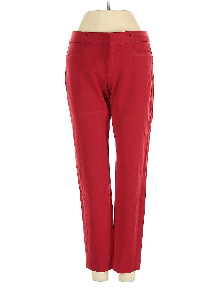 Click to view more detailed imagery on our partner's website Pre-owned Banana Republic Casual Pants In Red