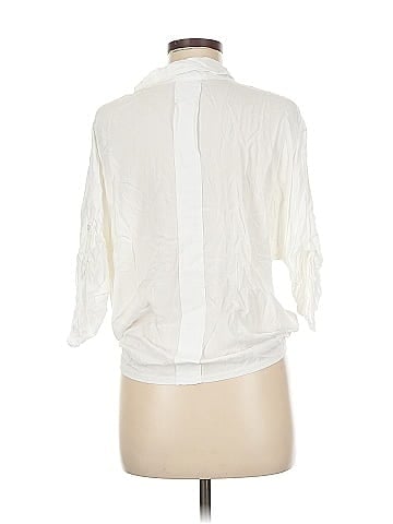 Brandy Melville 3/4 Sleeve Button-Down Shirt (view 2)