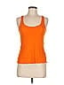 Hi-Line 100% Rayon Orange Tank Top Size M - photo 1