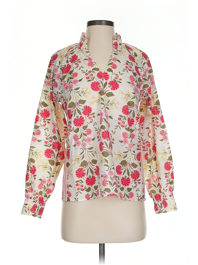 Pre-owned Talbots Long Sleeve T-shirt In Pink