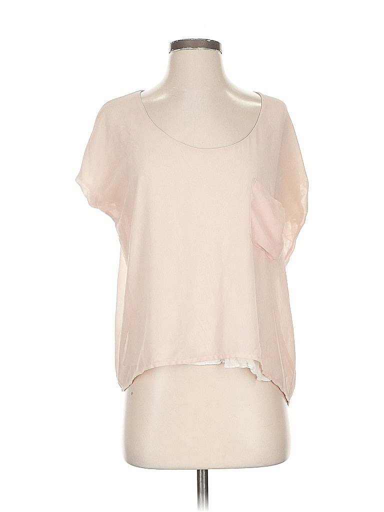 BAR III Pre-owned Short Sleeve T-shirt In Pink