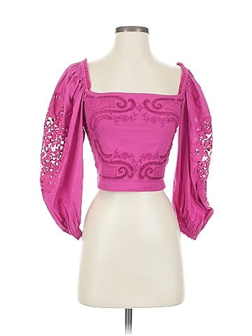 FARM Rio 3/4 Sleeve Blouse (view 1)