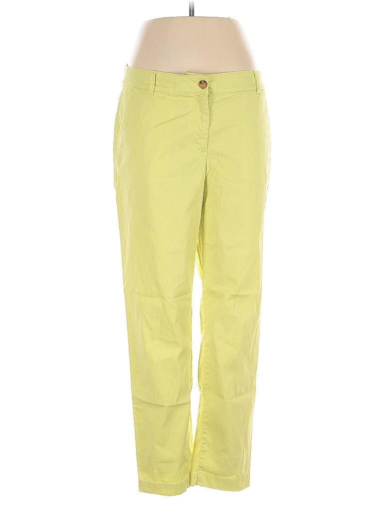 Click to view more detailed imagery on our partner's website Pre-owned Talbots Casual Pants In Yellow
