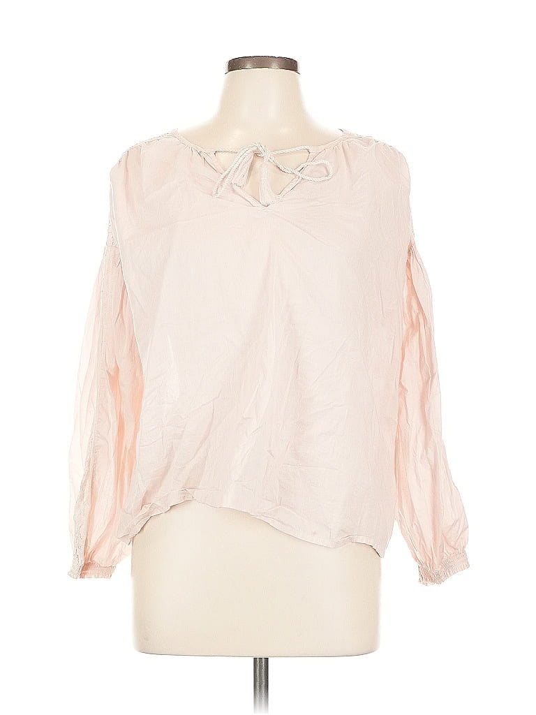 Pre-owned Levi's Long Sleeve Blouse In Pink