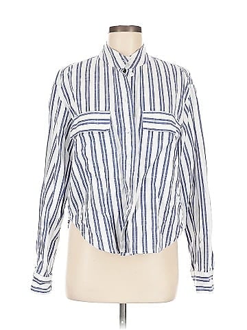 Karen Kane Long Sleeve Button-Down Shirt (view 1)