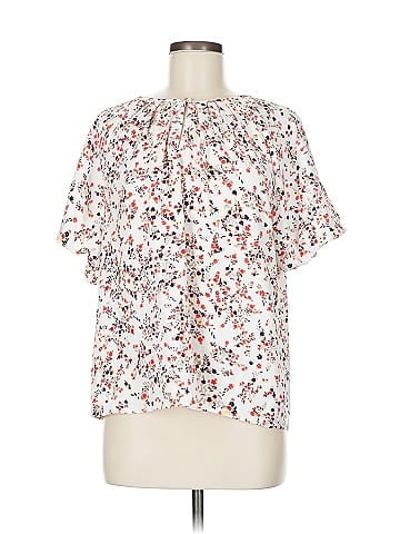 Ann Taylor Short Sleeve Blouse (view 1)