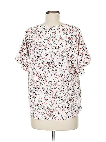 Ann Taylor Short Sleeve Blouse (view 2)