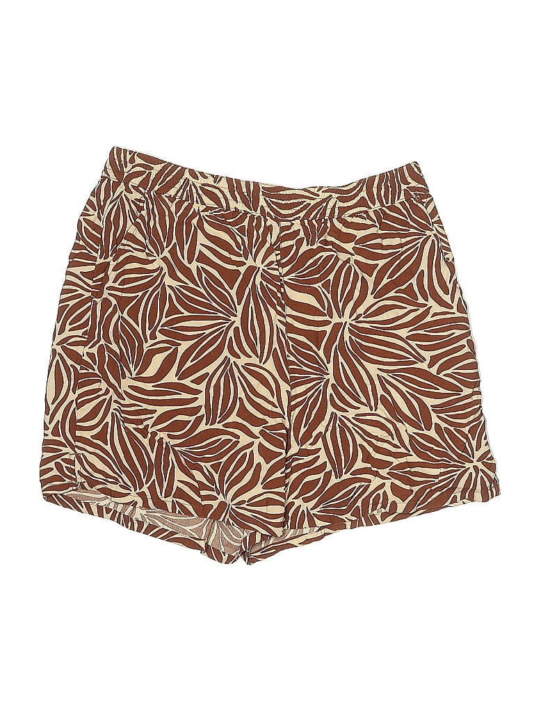 Pre-owned Lands' End Shorts In Brown