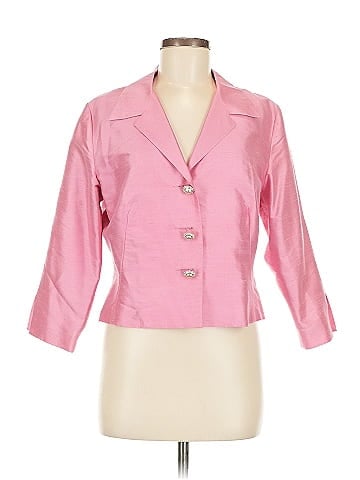 Karen Kane Silk Blazer (view 1)