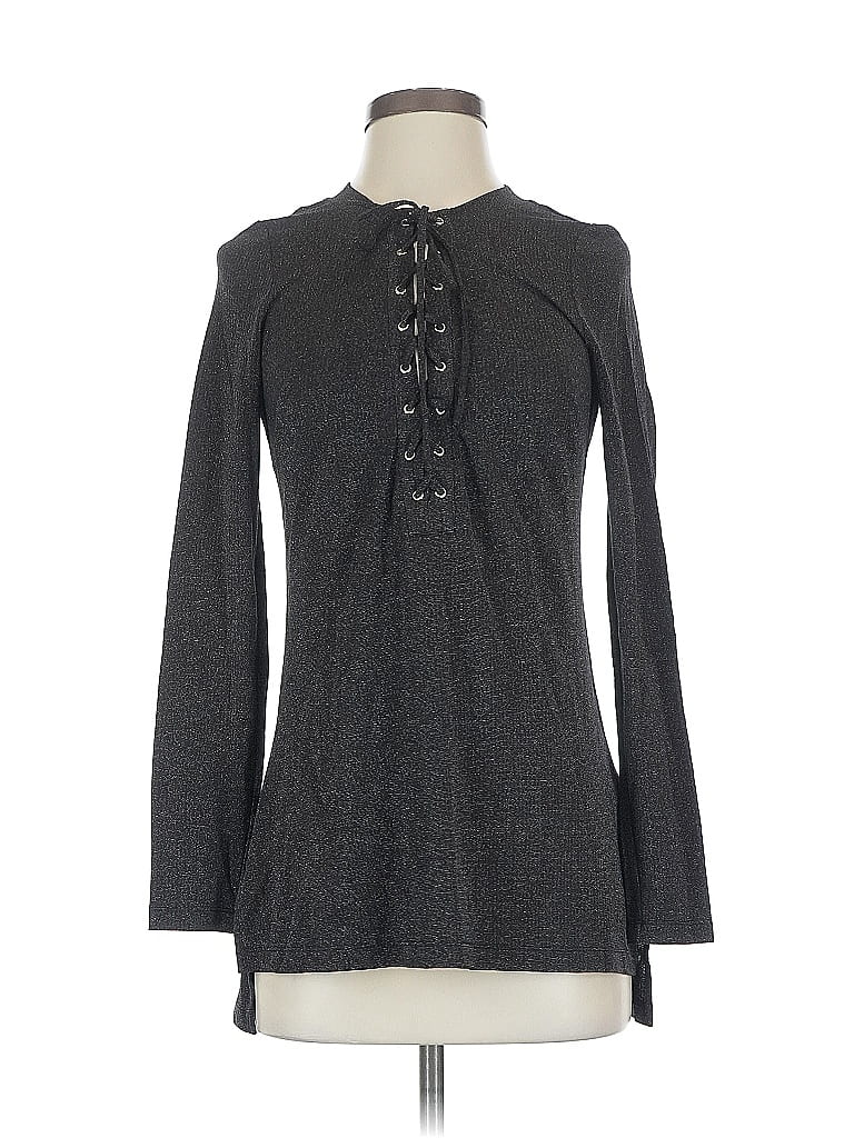 Pre-owned Bebe Casual Dress In Gray