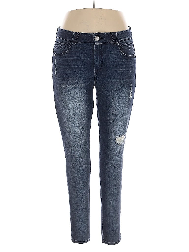 Pre-owned Unbranded Jeans In Blue