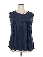 Terra & Sky Sleeveless Blouse