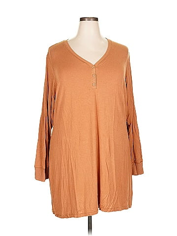 SKIMS Long Sleeve Henley (view 1)