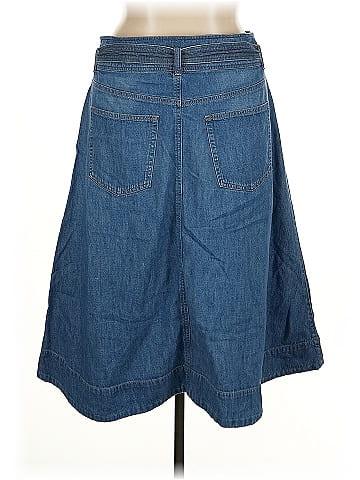Lauren by Ralph Lauren Denim Skirt (view 2)