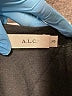 A.L.C. 100% Cotton Black Short Sleeve Top Size XS - photo 6