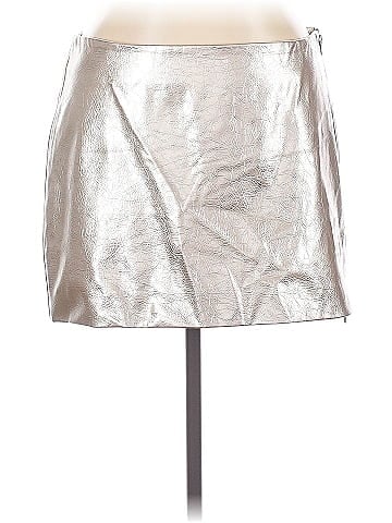 Future Collective Faux Leather Skirt (view 1)