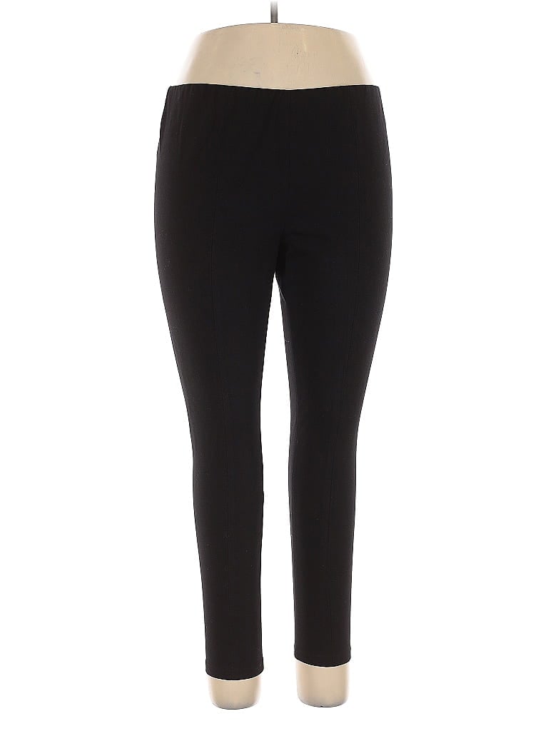 Pre-owned Lafayette 148 Active Pants In Black