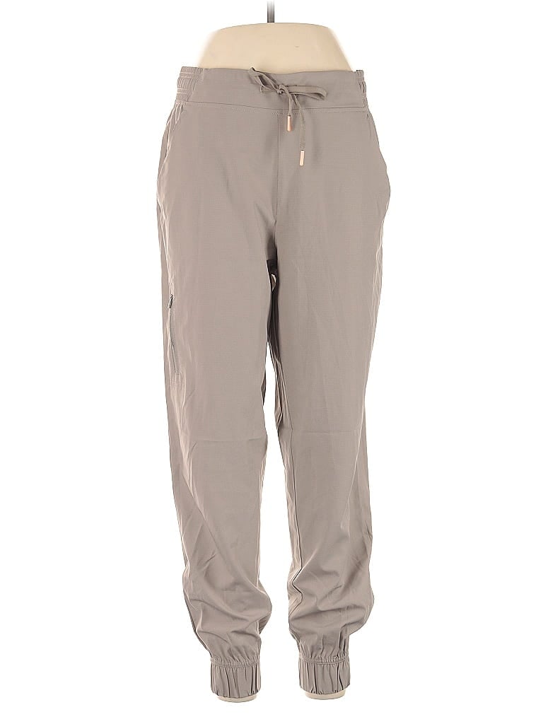 Pre-owned Eddie Bauer Casual Pants In Gray