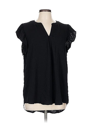 Zenana Short Sleeve Blouse (view 1)