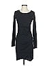 Leith Solid Black Cocktail Dress Size S - photo 1