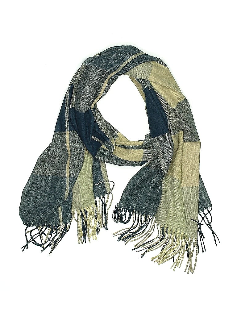 Pre-owned Unbranded Scarf In Blue