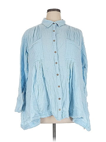 Free People 3/4 Sleeve Blouse (view 1)