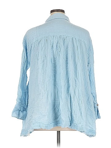 Free People 3/4 Sleeve Blouse (view 2)