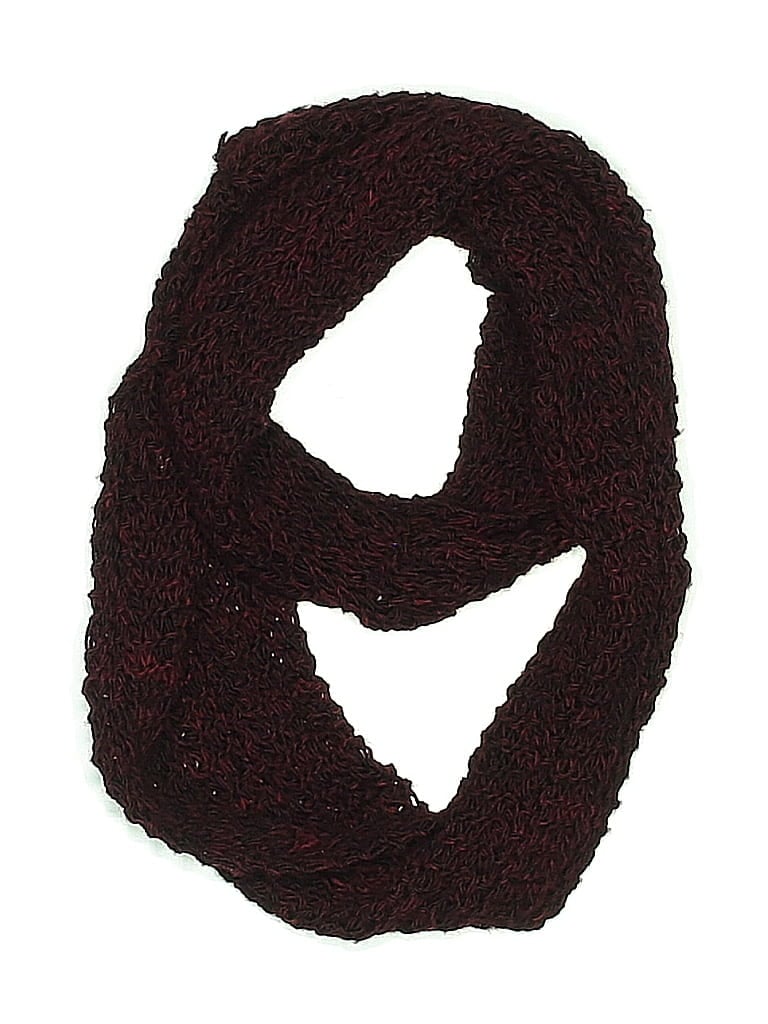 Pre-owned Unbranded Scarf In Burgundy