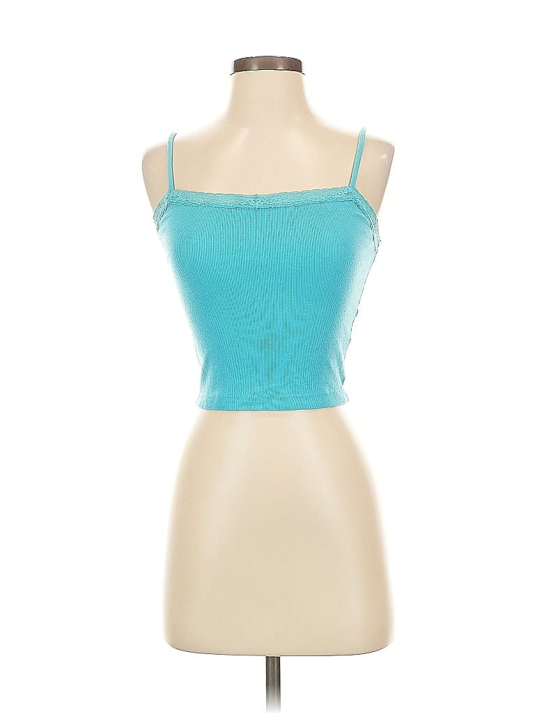 Click to view more detailed imagery on our partner's website Pre-owned Abound Tube Top Teal Strapless Neckline Tops In Blue