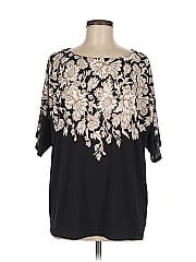 Jm Collection Short Sleeve Blouse