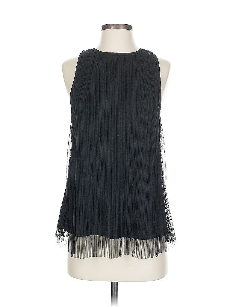 Pre-owned Mimi Chica Sleeveless Blouse In Black