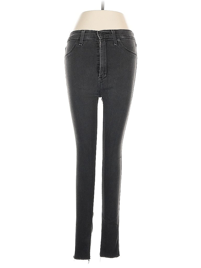 Pre-owned Abercrombie & Fitch Jeans In Gray