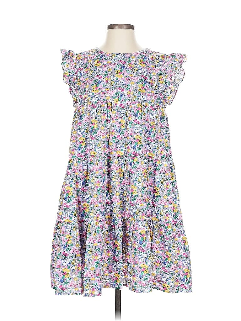 Pre-owned Free The Roses Casual Dress In Purple