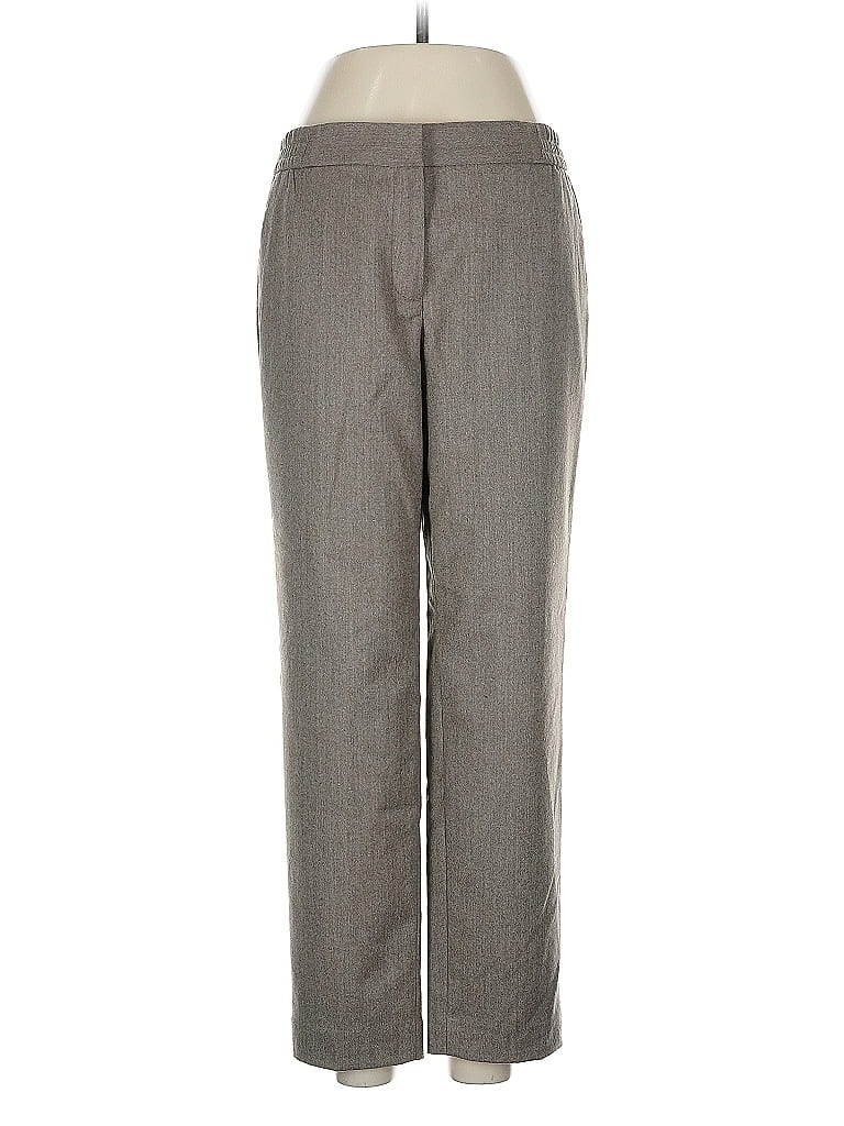 Pre-owned Talbots Wool Pants In Gray