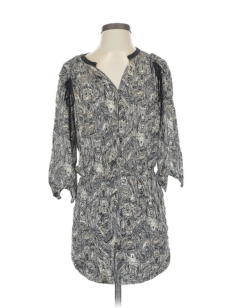 Pre-owned Iro 3/4 Sleeve Blouse In Gray