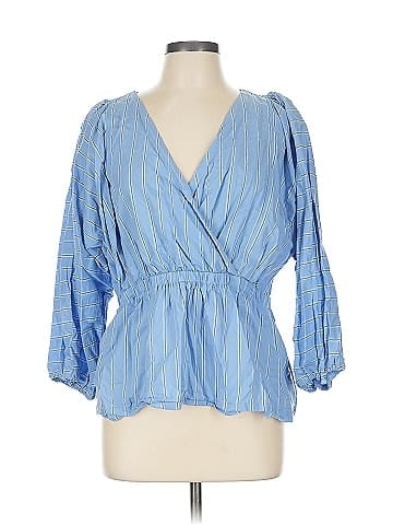 Free Assembly 3/4 Sleeve Blouse (view 1)
